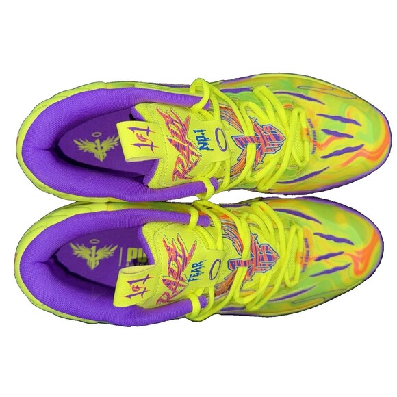 Puma LaMelo Ball MB.03 Spark Size 13 Basketball Sneaker Shoe Cosmic Slime New - Picture 6 of 9